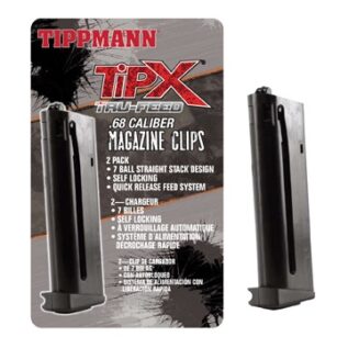 Tippmann TiPX Paintball Pistol Spare Magazines (2 Pack)