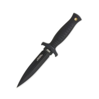 United Cutlery Combat Commander Black Boot Knife w/ Shoulder Sheath