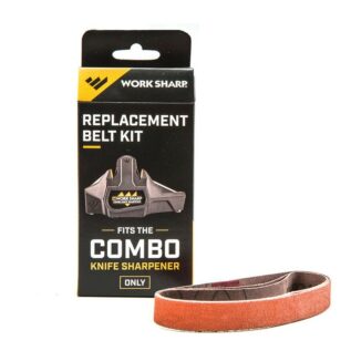 Work Sharp Combo Knife Sharpener Replacement Belt Kit - 3pc