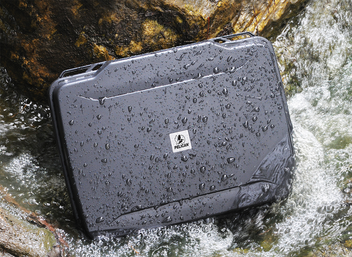 Pelican Waterproof HardBack Case - 1095 (Black) - demo